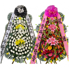 (주)꽃파는사람들 축하화환 근조화환